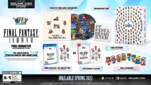 Le edizioni fisiche di Final Fantasy Pixel Remaster (Switch/PS4) sono ufficialmente esaurite. Nessun piano di restock per Square Enix